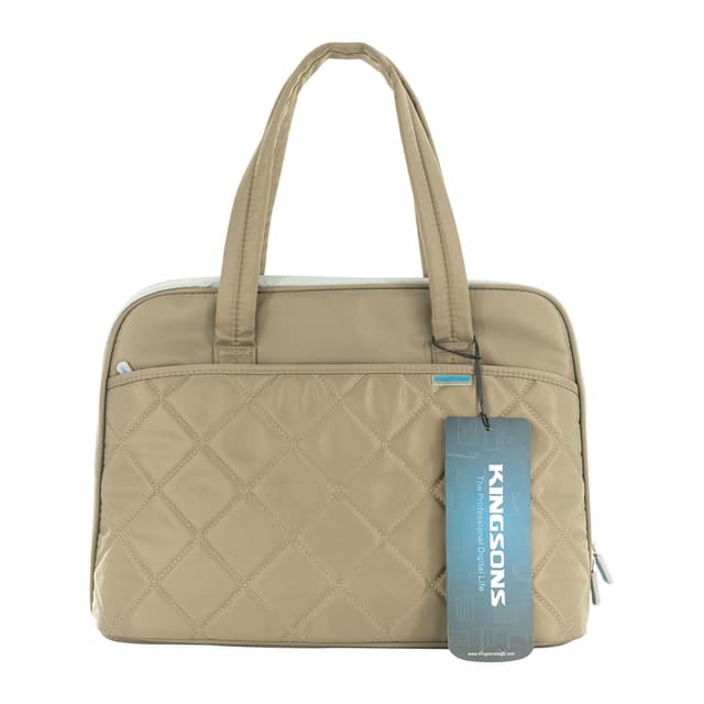 Kingsons  14.1" Ladies in fashion Series Laptop Bag - Brown
