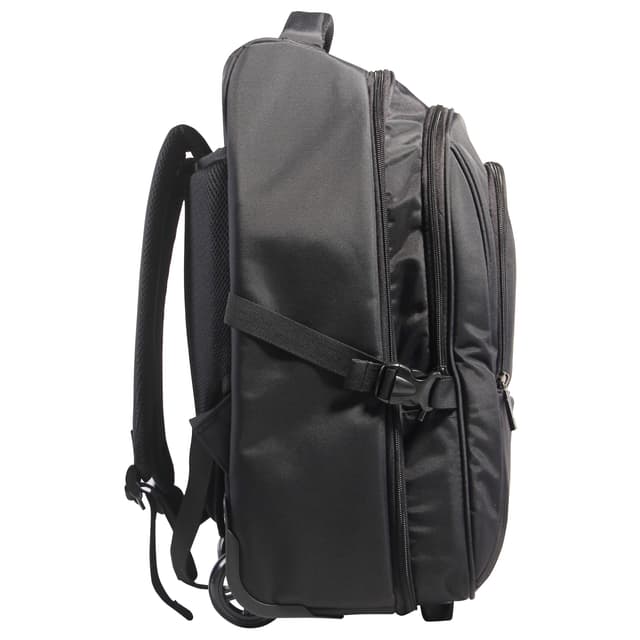 Kingsons Prime 15.6" Laptop Trolley Backpack Black