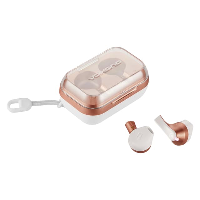 Volkano Equinox Series True Wireless Earphones-Rose Gold