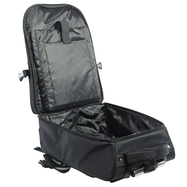 Kingsons Prime 15.6" Laptop Trolley Backpack Black