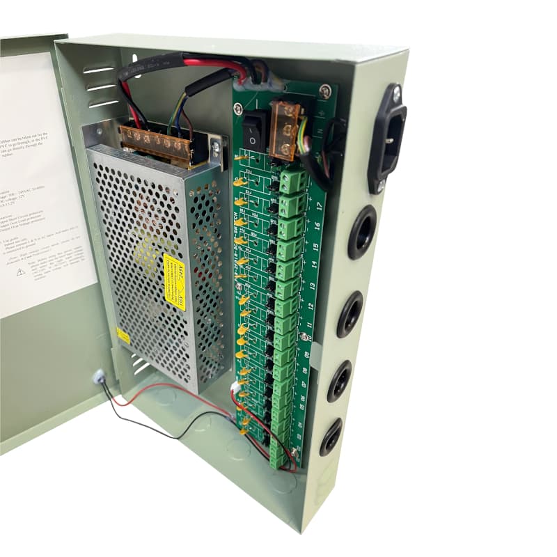 PD Power 18CH PSU 12V 15A PTC - view 2