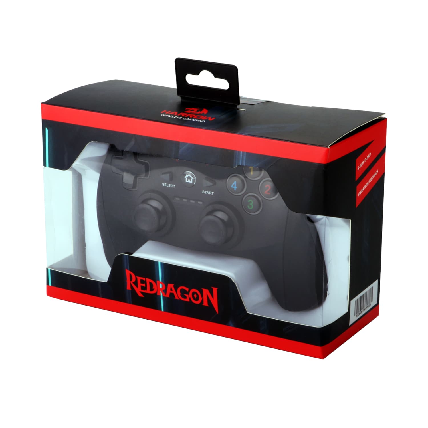 Redragon HARROW Wireless X/D-input(Digital/Analog) PC Controller - Black - view 5