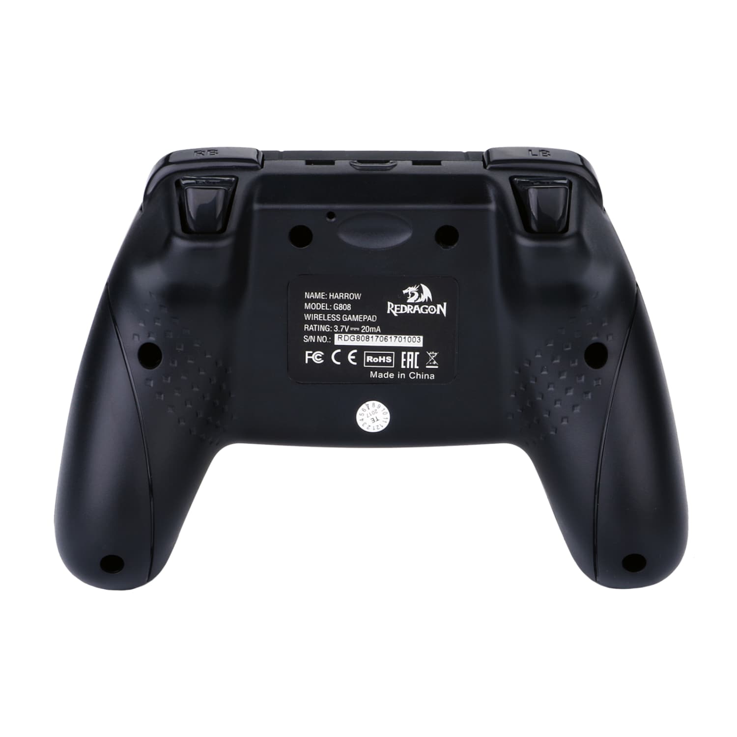 Redragon HARROW Wireless X/D-input(Digital/Analog) PC Controller - Black - view 6