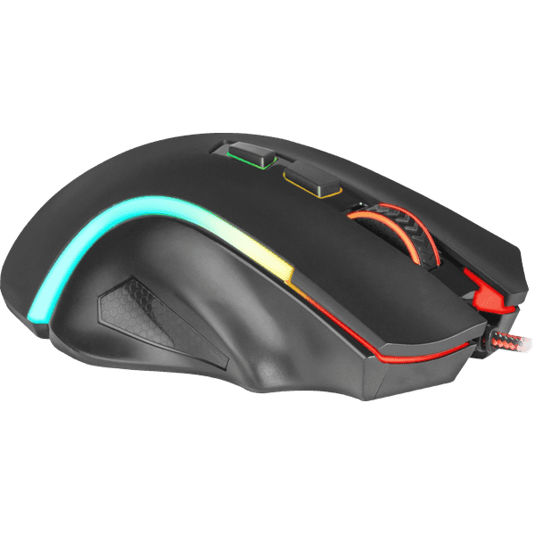 REDRAGON GRIFFIN 7200DPI Gaming Mouse - Black - view 3