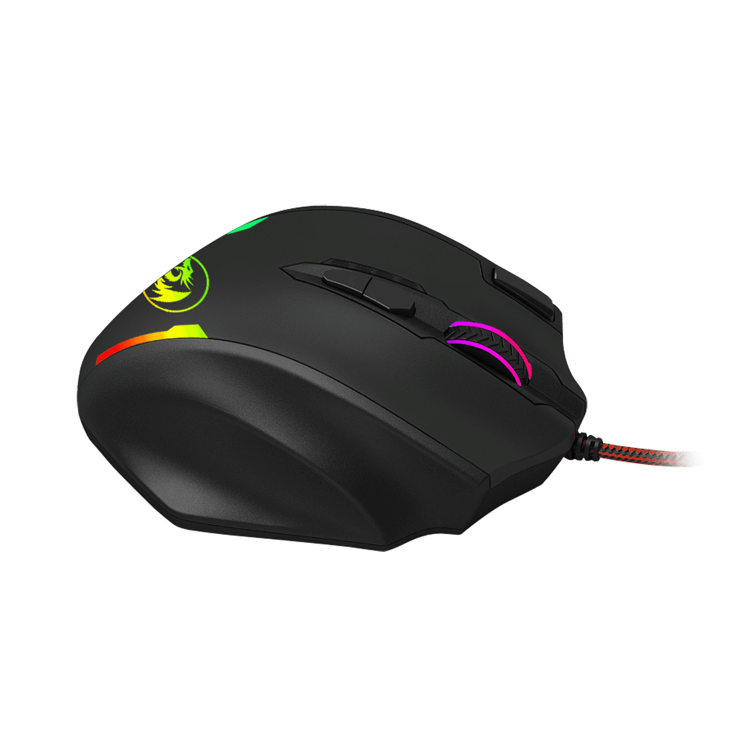 REDRAGON IMPACT 12400DPI MMO Gaming Mouse - Black - view 7
