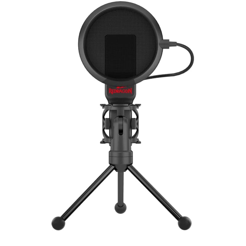 REDRAGON SEYFERT 3.5mm Aux Gaming Mic and Tripod - Black - view 2