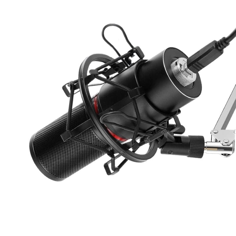 REDRAGON BLAZAR Cardioid USB Gaming Mic and Tripod - Black - view 3