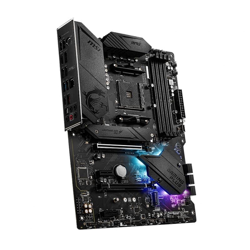 MSI MPG B550 Gaming Plus AM4 ATX Motherboard – Ryzen 5000 - view 4