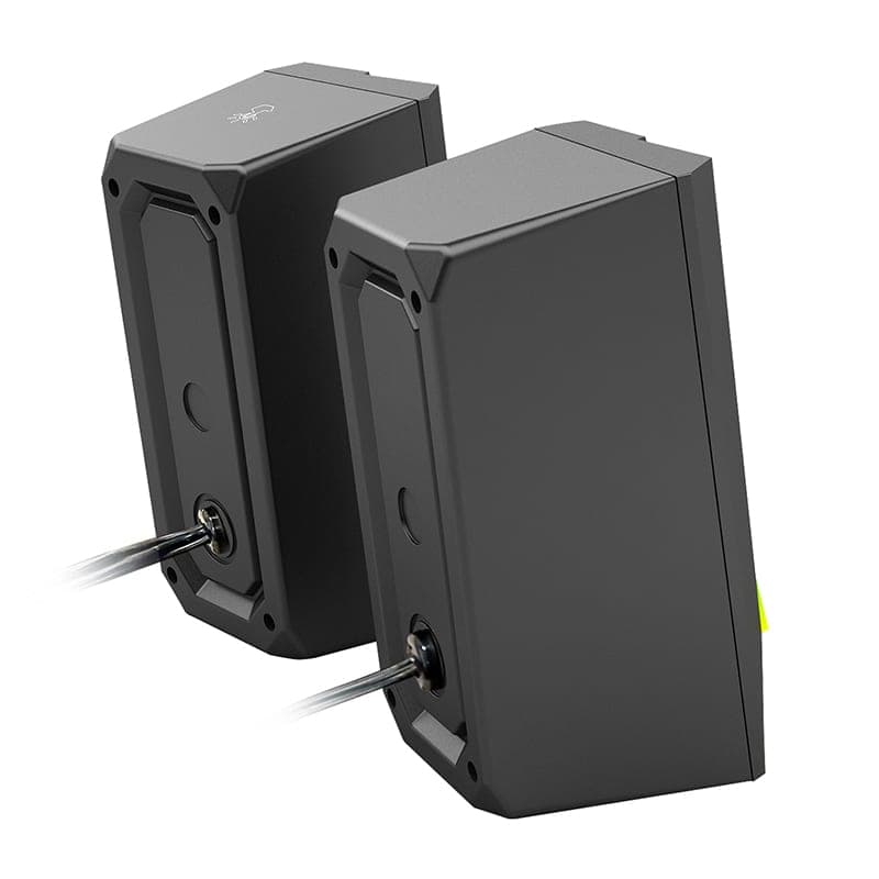 REDRAGON 2.0 Satellite Speaker ANVIL 2 x 3W RGB USB|Aux Gaming Speaker - Black - view 4