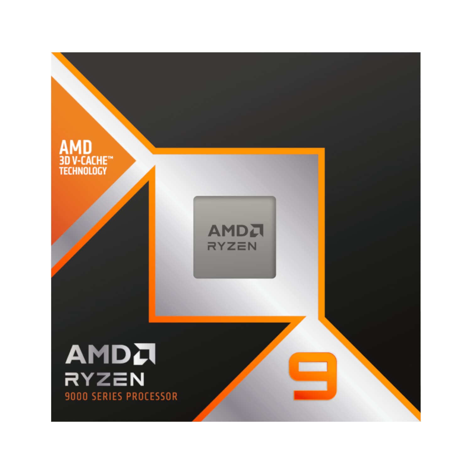 AMD Ryzen 9 9900X3D 12-Core 4.4GHz AM5 CPU - view 2