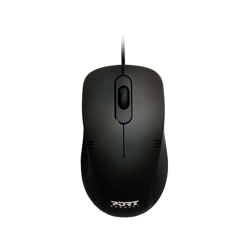 Port Design COMBO Wired Mouse + Keyboard - Black - view 2