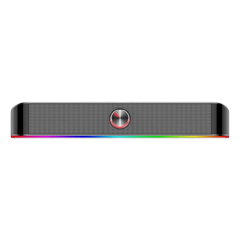 REDRAGON 2.0 Sound Bar ADIEMUS 2 x 3W RGB USB|Aux PC Gaming Speaker - Black - view 2