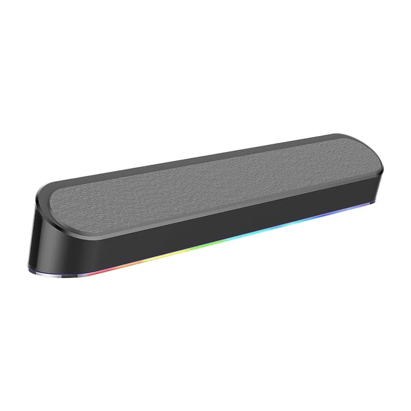 REDRAGON 2.0 Sound Bar ADIEMUS 2 x 3W RGB USB|Aux PC Gaming Speaker - Black - view 5