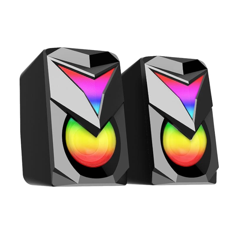 REDRAGON 2.1 Satellite Speaker TOCCATA RGB 11W Gaming Speaker - Black - view 4