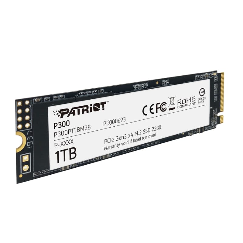 Patriot P300 1TB M.2 PCIe NVMe SSD - view 2