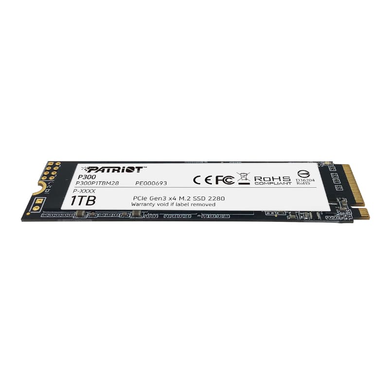 Patriot P300 1TB M.2 PCIe NVMe SSD - view 3