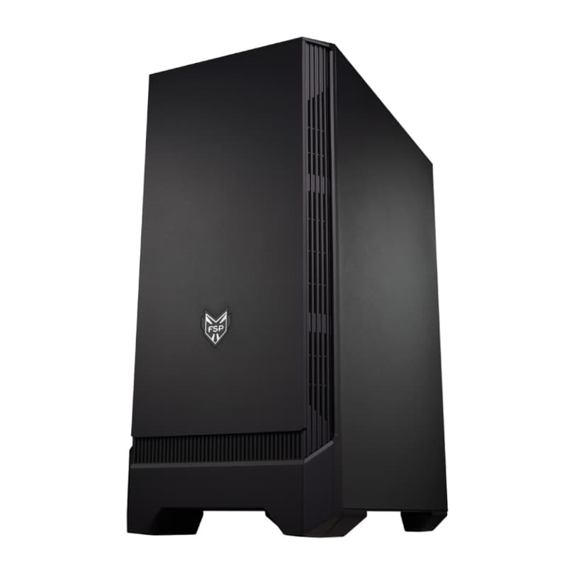 FSP CMT260 ATX Gaming Chassis - Black - view 5