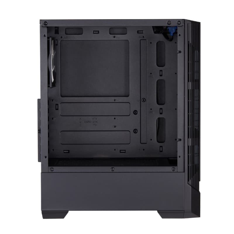 FSP CMT260 ATX Gaming Chassis - Black - view 3