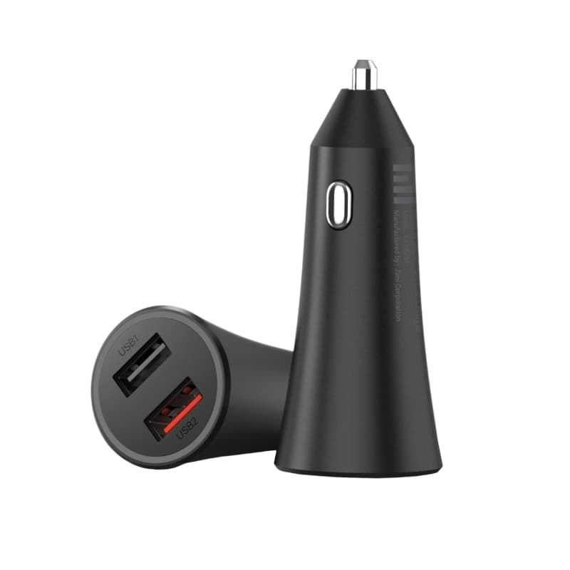 Xiaomi 37W Dual-Port Car Charger - Black - view 3