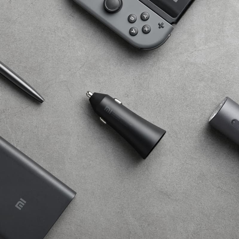 Xiaomi 37W Dual-Port Car Charger - Black - view 4