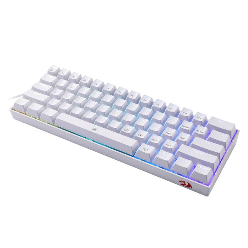 REDRAGON DRAGONBORN Wired Mechanical Keyboard RGB 67Key Design - White - view 4