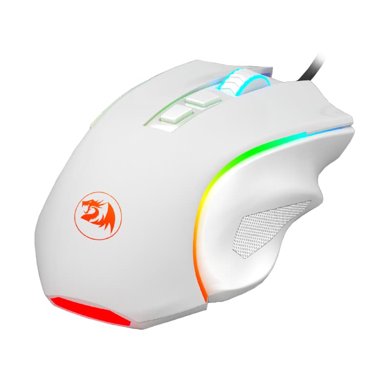 REDRAGON GRIFFIN 7200DPI Gaming Mouse - White - view 2