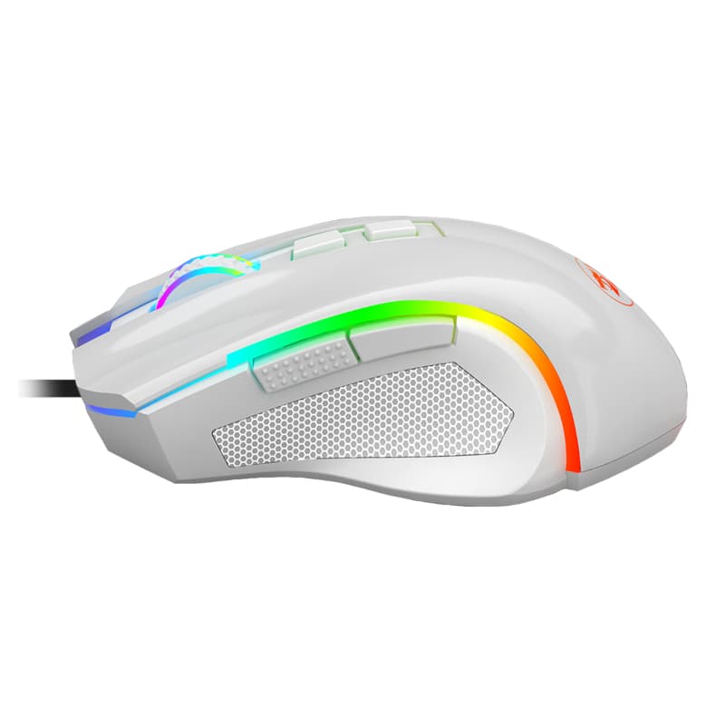REDRAGON GRIFFIN 7200DPI Gaming Mouse - White - view 3