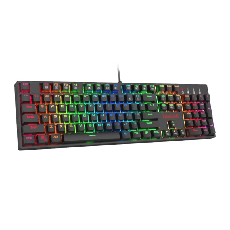 REDRAGON SURARA MECHANICAL RGB Gaming Keyboard - Black - view 2