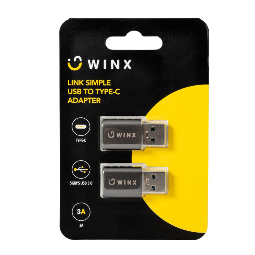 WINX LINK Simple USB to Type-C Adapter Dual Pack - view 6