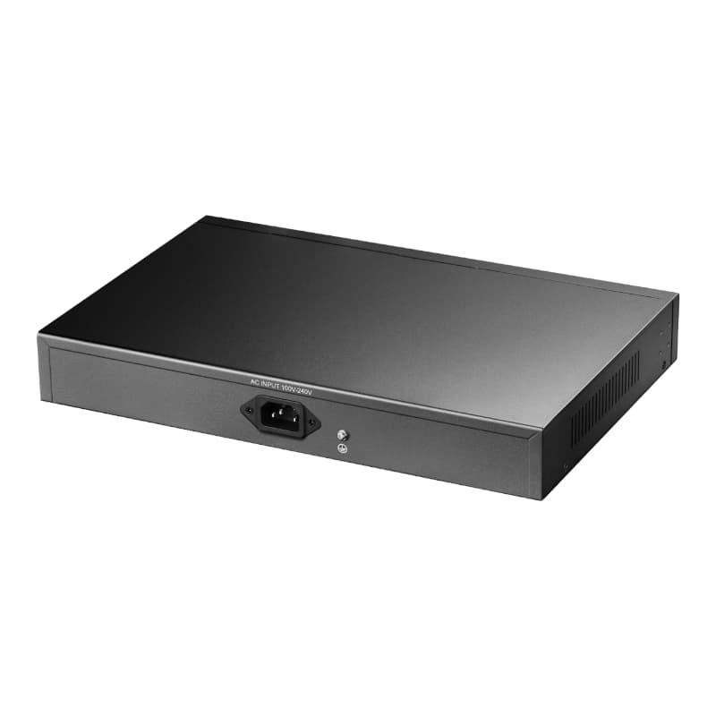 Cudy 16-Port Unmanaged PoE+ Switch - Rack Mount - view 3
