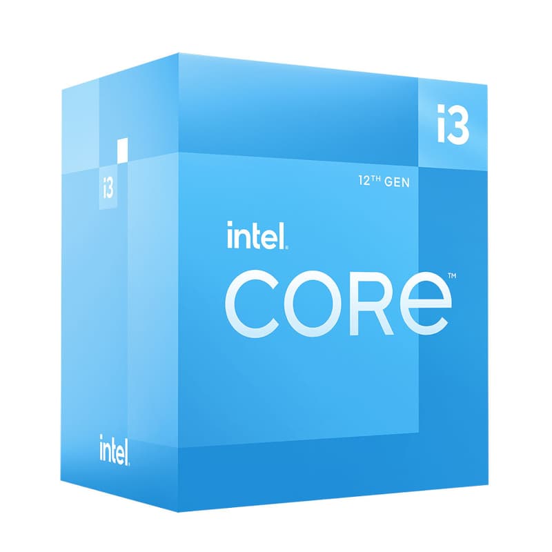 Intel 12th Gen Core i3-12100 LGA1700 3.3GHZ 4-Core CPU - view 3