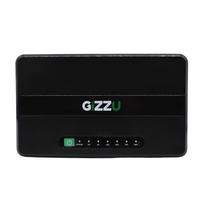 GIZZU 30W 32Wh 8800mAh Mini DC UPS Lithium - Black - view 3