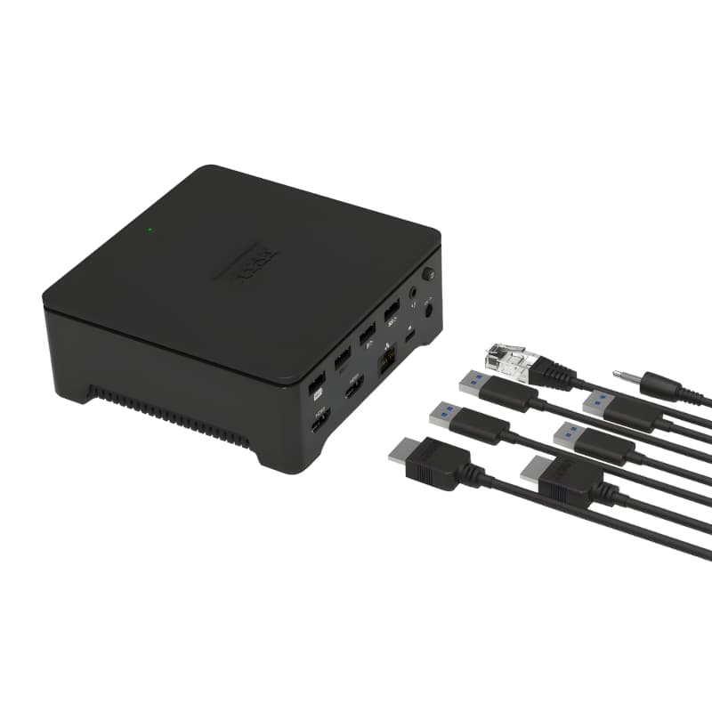 Port USB Type-C and Type-A Docking Station 2 X 4K Display - view 5