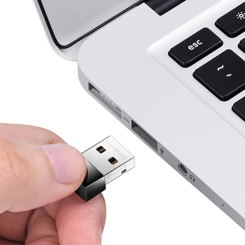 Cudy AC650 WiFi Mini USB Adapter - view 4