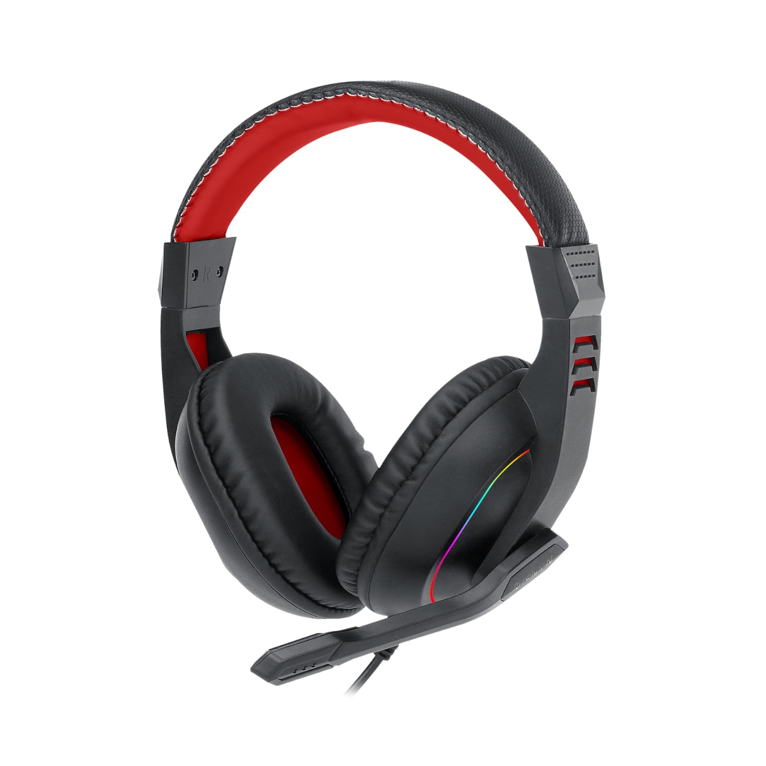 Redragon Over-Ear ARES Aux RGB Gaming Headset - Black - view 3