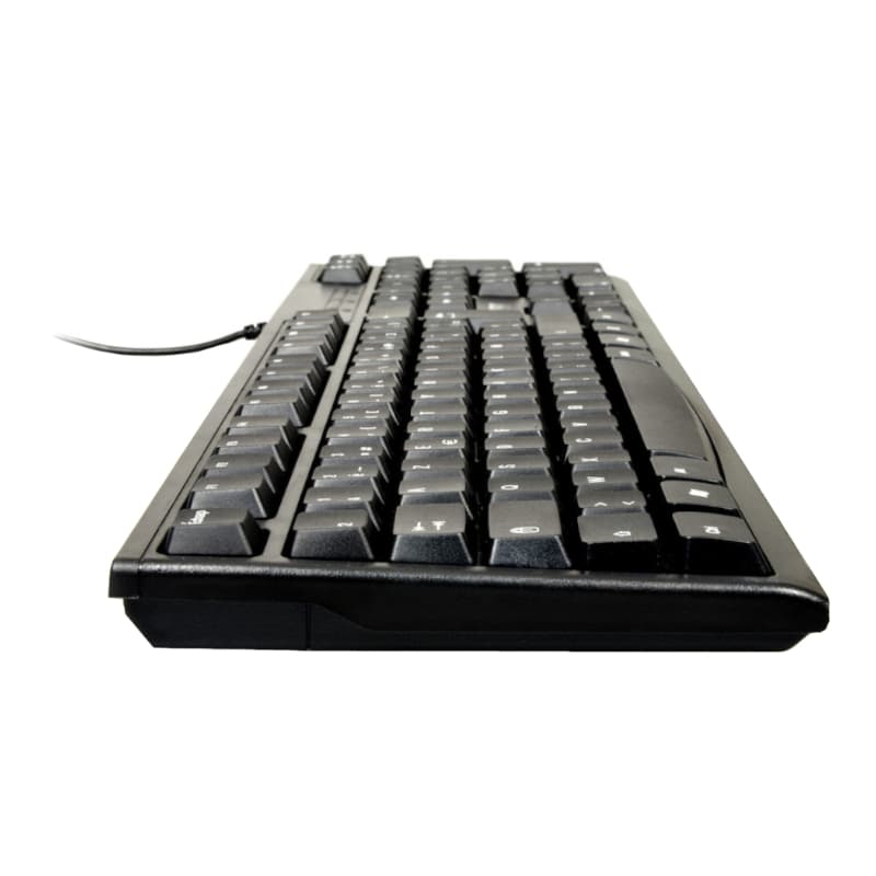 Port Connect Office Budget Wired Keyboard-Black - view 3