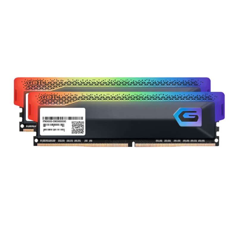 Geil Orion RGB 16GB KIT(2X8GB) 3600MHz DDR4 Desktop Gaming Memory - Grey - view 2