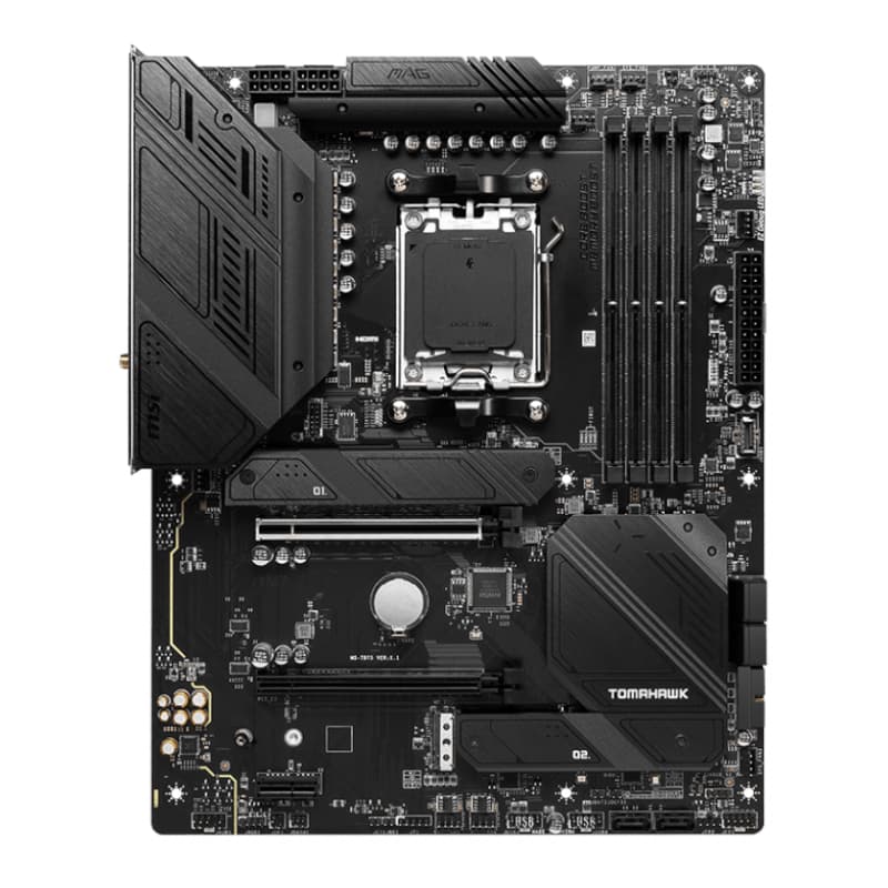 MSI MAG B650 TOMAHAWKWIFI AMD AM5 ATX Gaming Motherboard - view 2