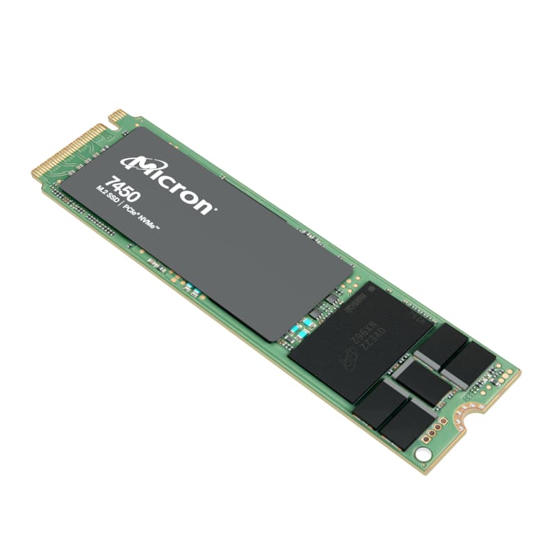 Micron 7450 PRO 960GB M.2 NVMe SSD Non-SED - view 3