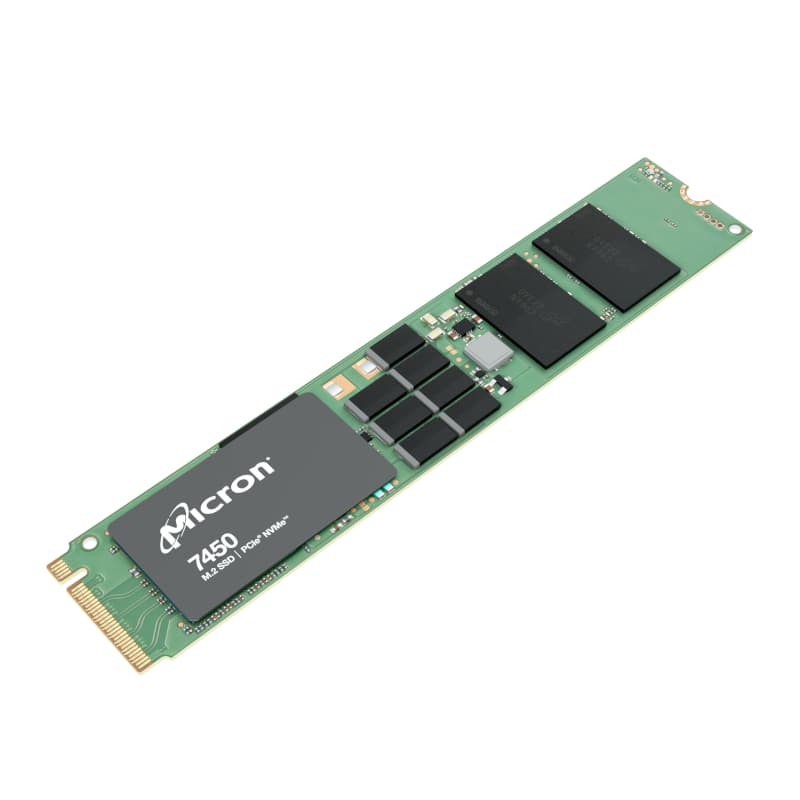 Micron 7450 PRO 3.84TB M.2 NVMe SSD Non-SED - view 2