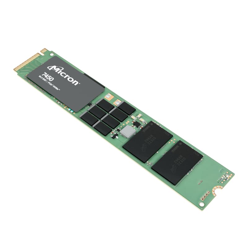 Micron 7450 PRO 3.84TB M.2 NVMe SSD Non-SED - view 3