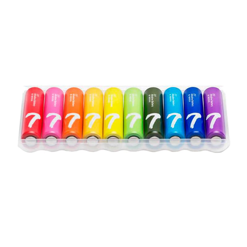 Xiaomi AAA Rainbow Batteries (10 Pack) - view 2