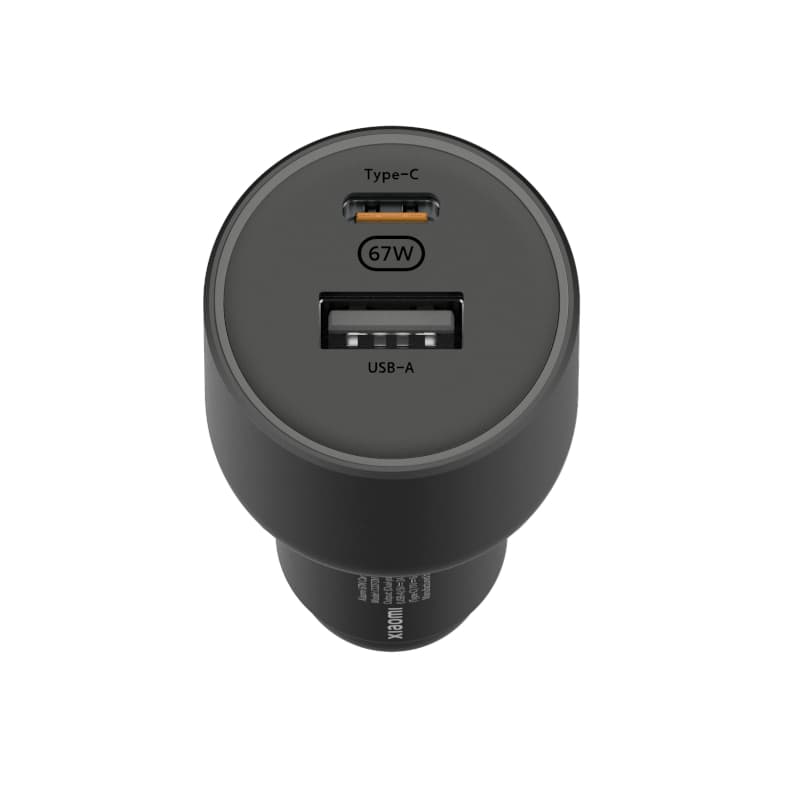 Xiaomi 67W Car Charger USB-A and Type-C - view 2