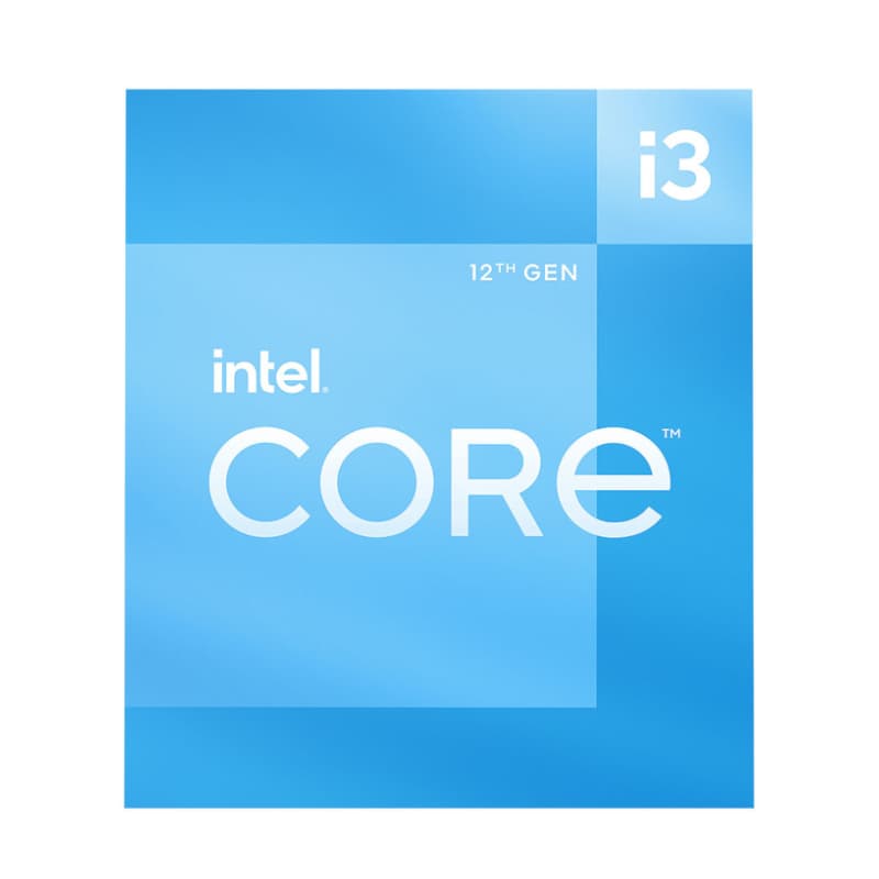 Intel 12th Gen Core i3-12100F LGA1700 3.3GHZ 4-Core CPU - view 2