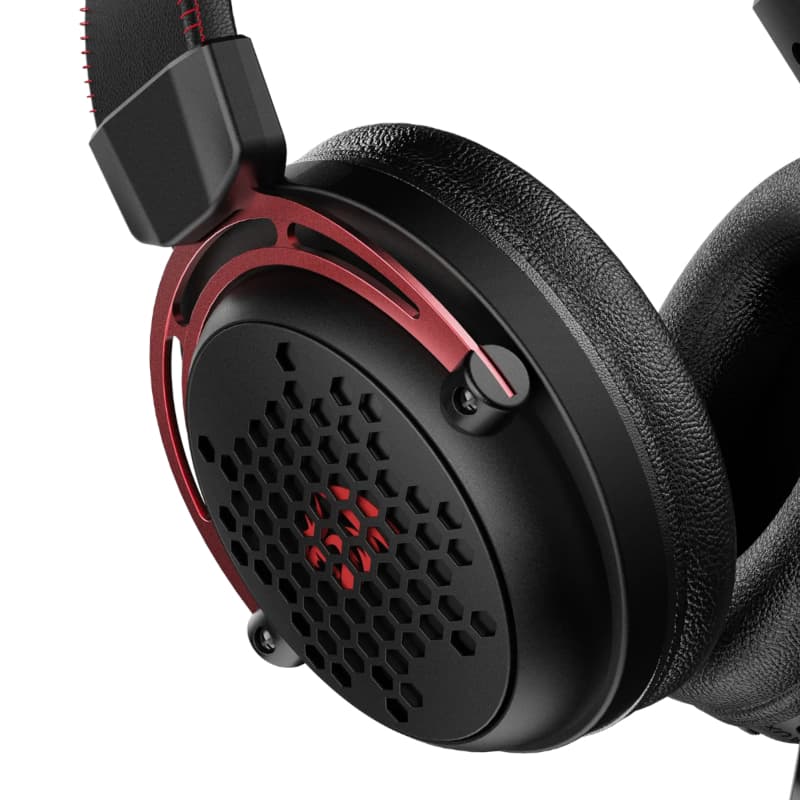 REDRAGON Over-Ear DIOMEDES Honeycomb 3.5mm AUX Gaming Headset - Black - view 3