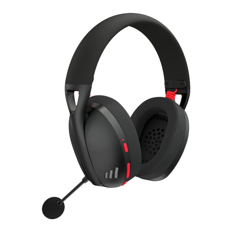 REDRAGON Over-Ear IRE BT5.2 Wireless Gaming Headset - Black - view 3