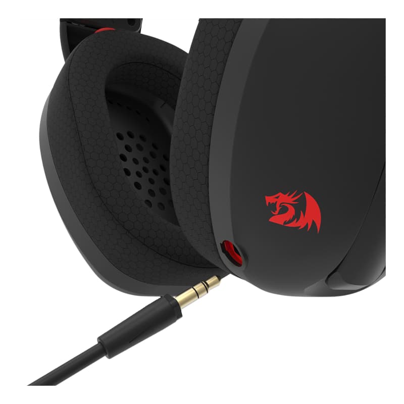 REDRAGON Over-Ear IRE BT5.2 Wireless Gaming Headset - Black - view 4