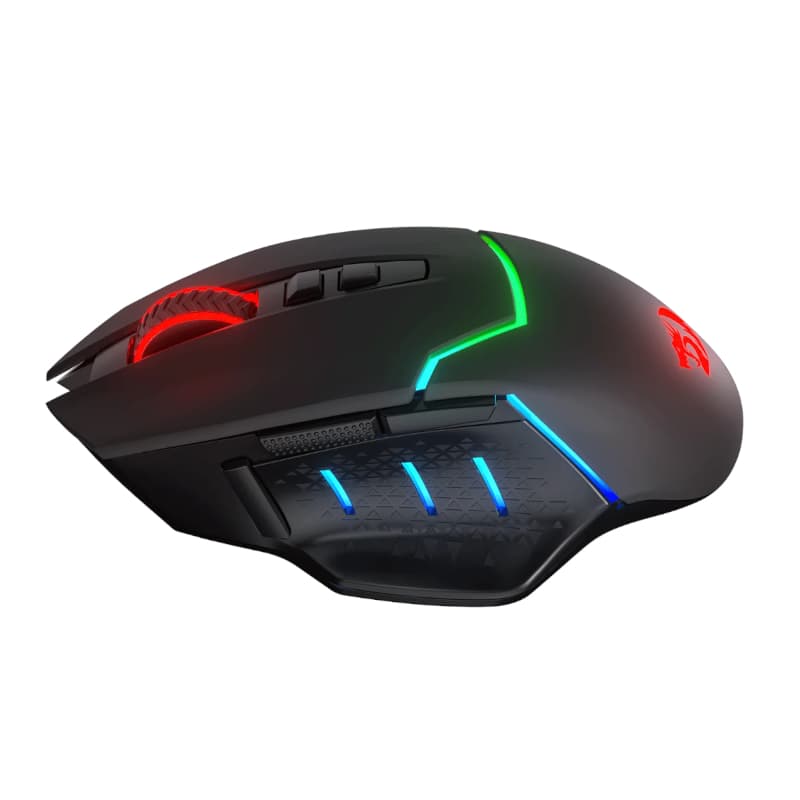 REDRAGON Mirage Pro 8000DPI RGB Wireless Gaming Mouse - Black - view 5