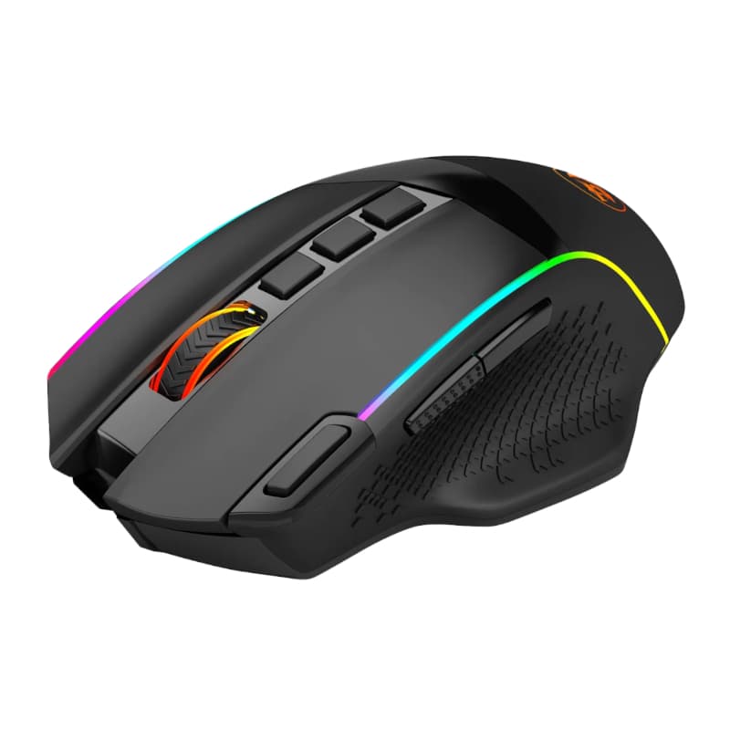 REDRAGON Enlightment 19000DPI RGB Wireless Gaming Mouse - Black - view 3