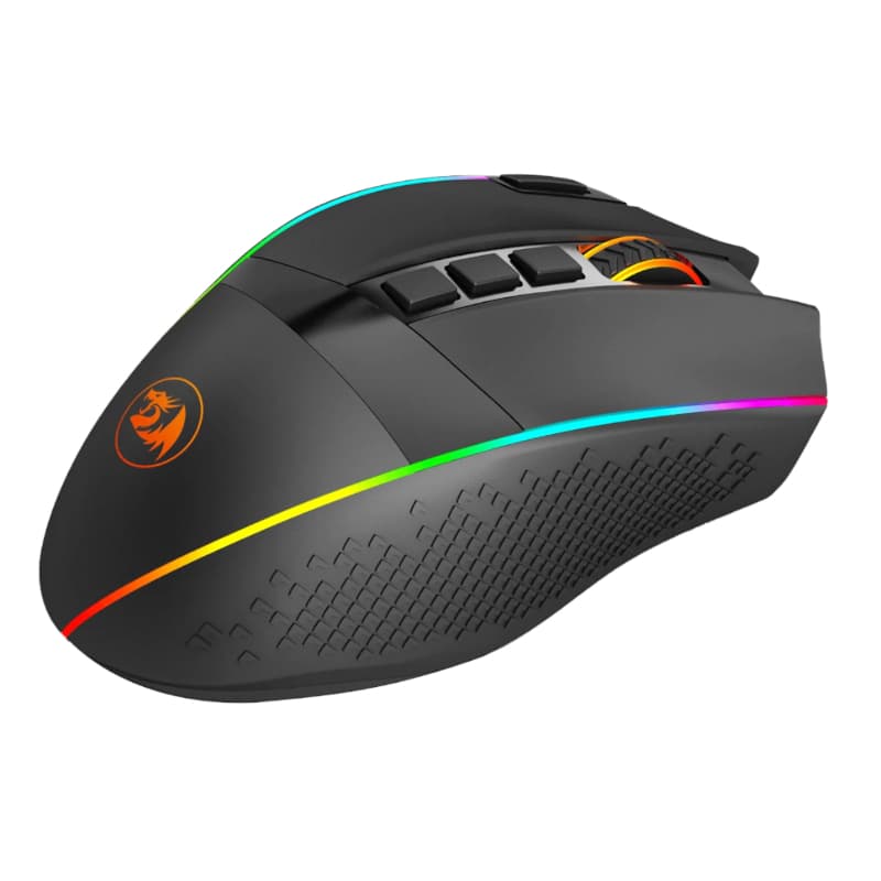 REDRAGON Enlightment 19000DPI RGB Wireless Gaming Mouse - Black - view 4